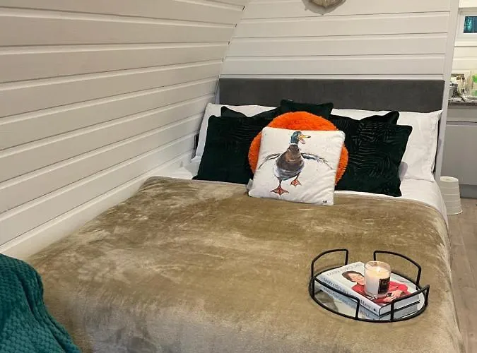 Paddock Pod - Sleeps 4 & Roofed Over Private Hot Tub & New Sauna Hotel cápsula Burnfoot